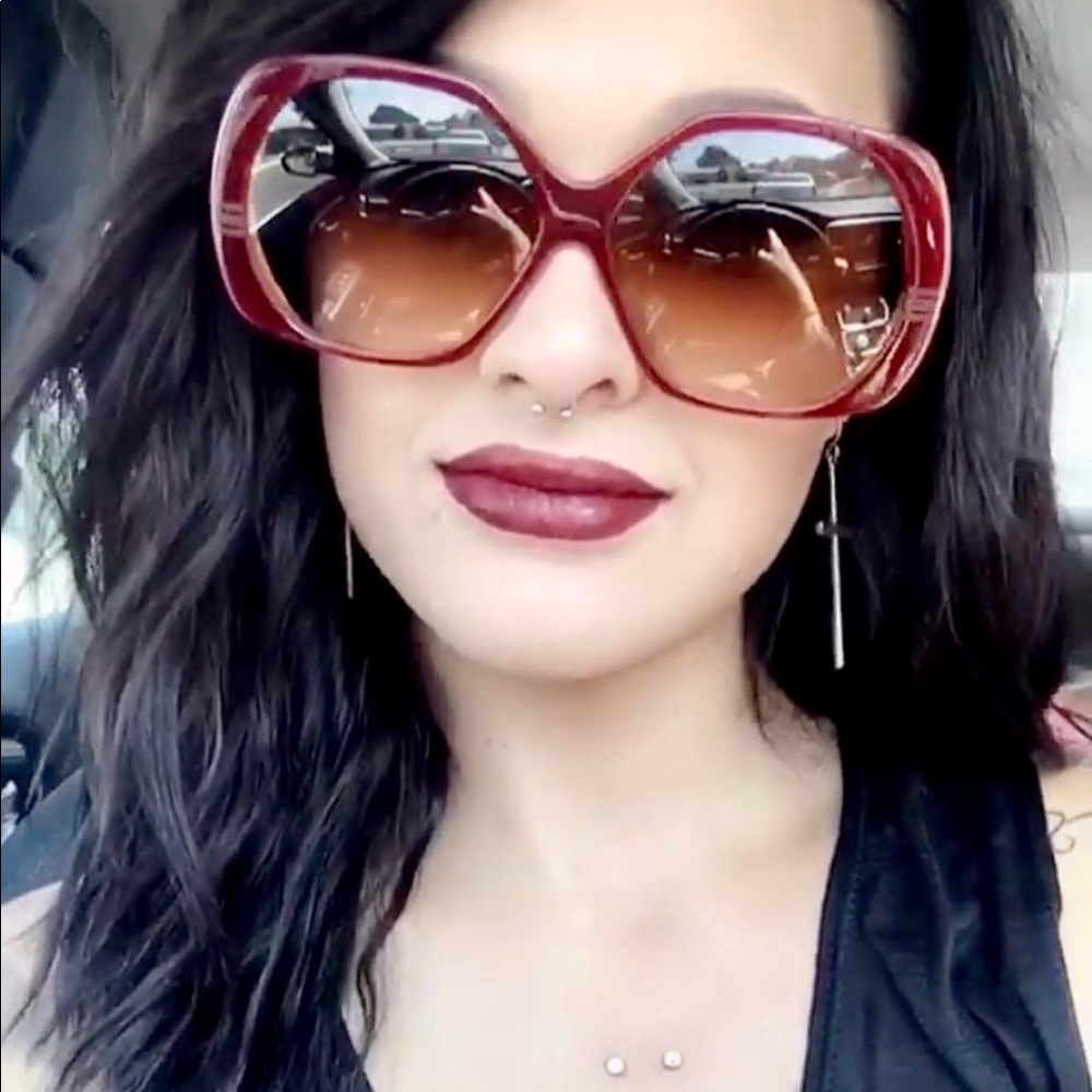 Retro Sunglasses ❤️ Flyvacious FlyGirls 3 Colors - Picture 7 of 17